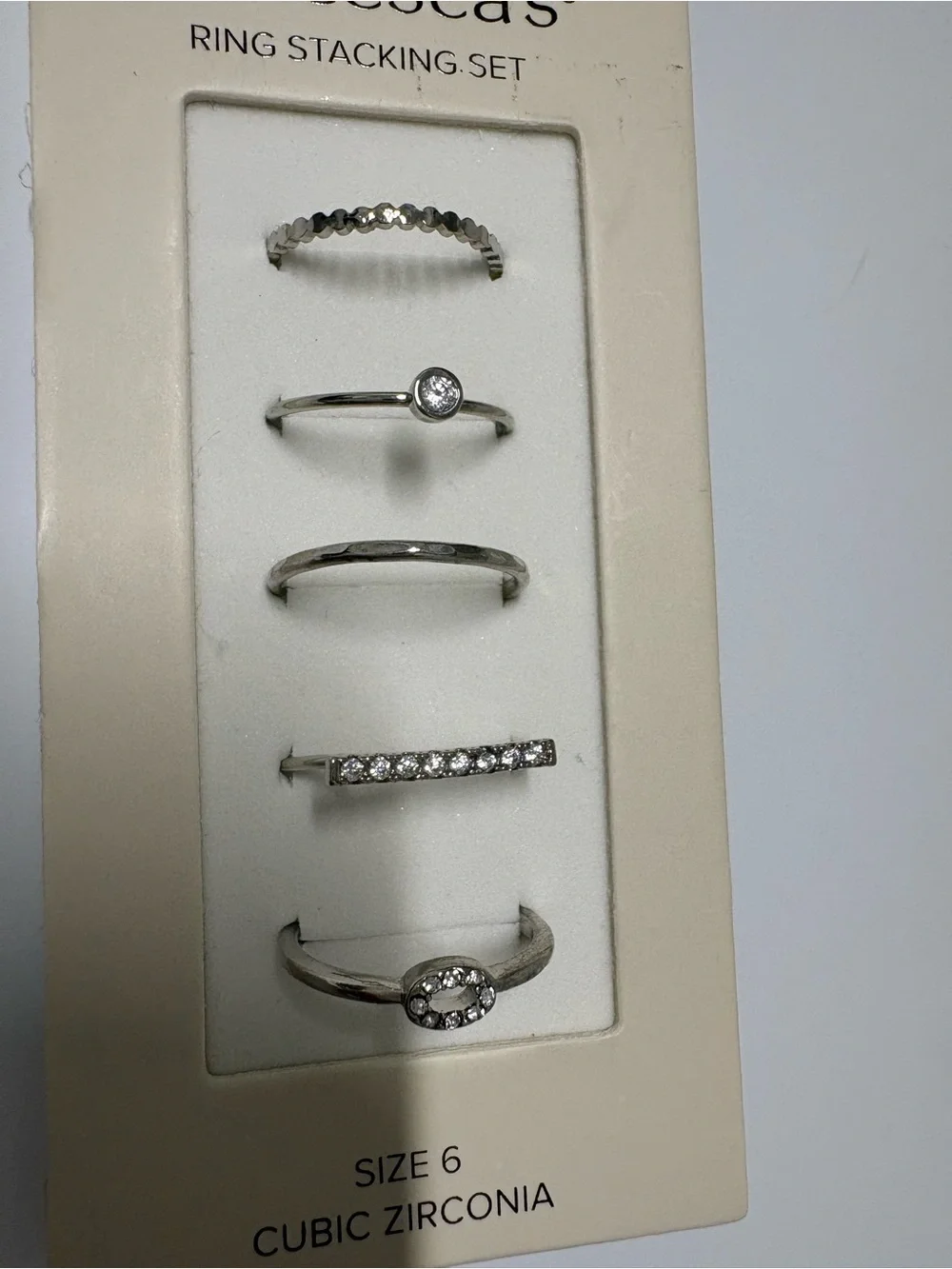 Francesca’s Ring Stacking Set - Picture 3 of 5